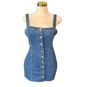 Divided bib dress size 10